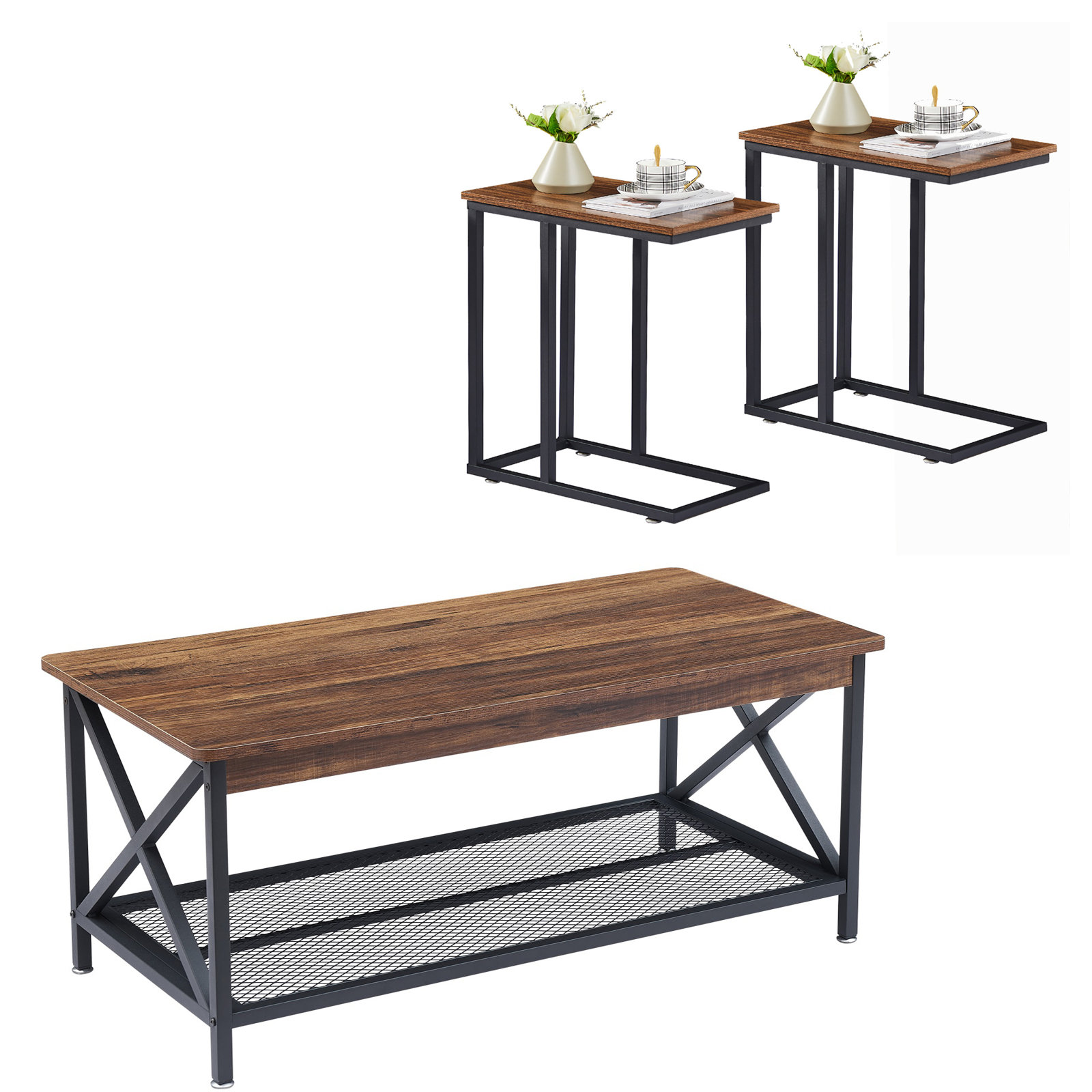 Trent Austin Design Perna 3 Piece Coffee Table Set & Reviews